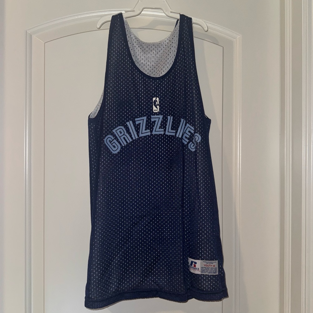 Gray Grizzlies Mesh Basketball Jersey